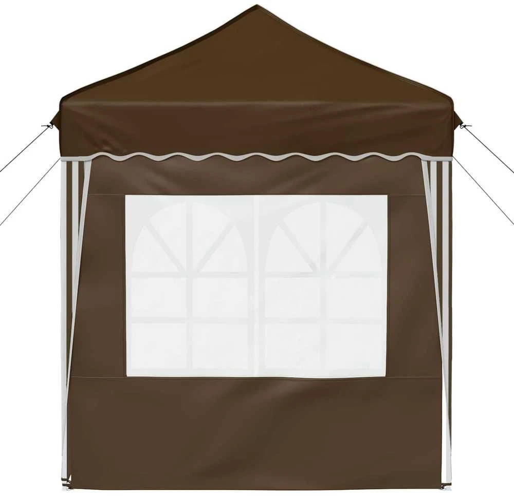 Pop-up šventinis palapinė 195 x 195 x 245 cm Taupe