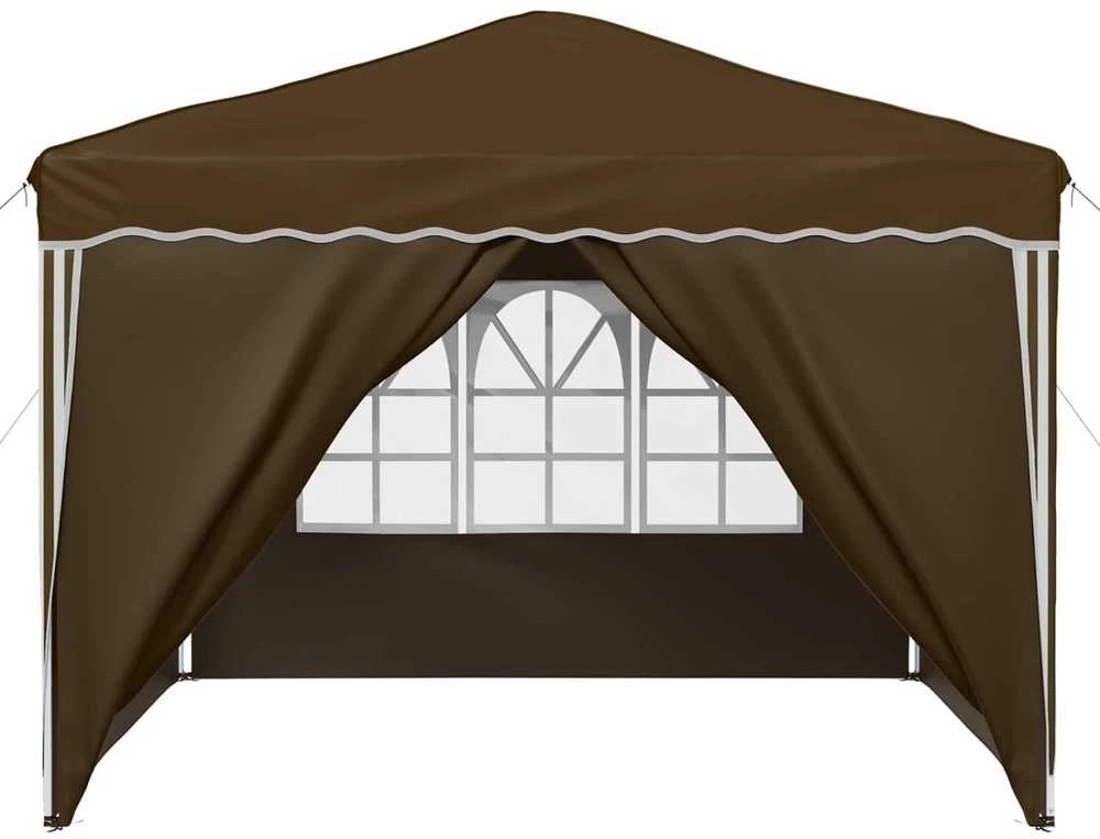 Pop-up šventinis palapinė 288 x 288 x 245 cm Taupe