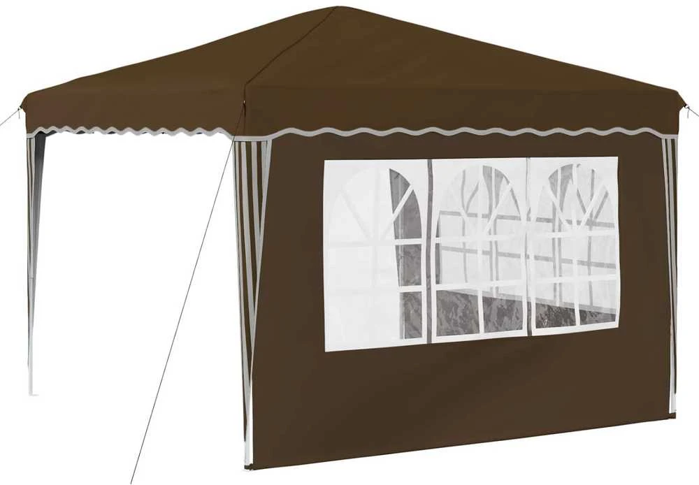 Pop-up šventinis palapinė 288 x 288 x 245 cm Taupe