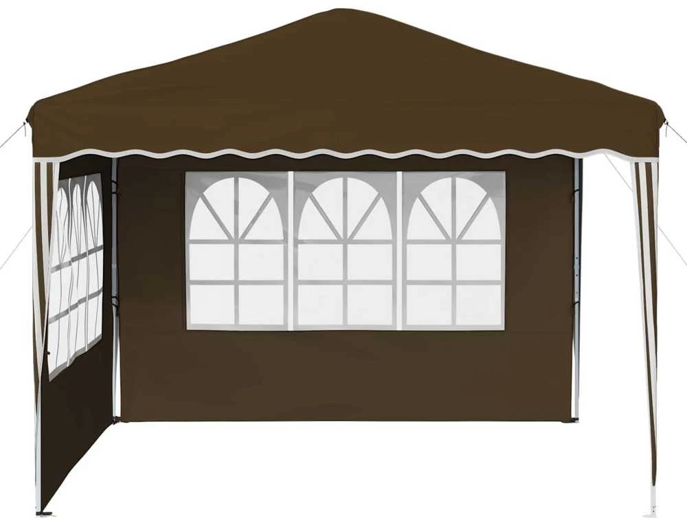 Pop-up šventinis palapinė 288 x 288 x 245 cm Taupe