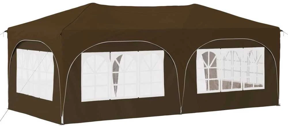 Pop-up šventinis palapinė 575 x 288 x 245 cm Taupe