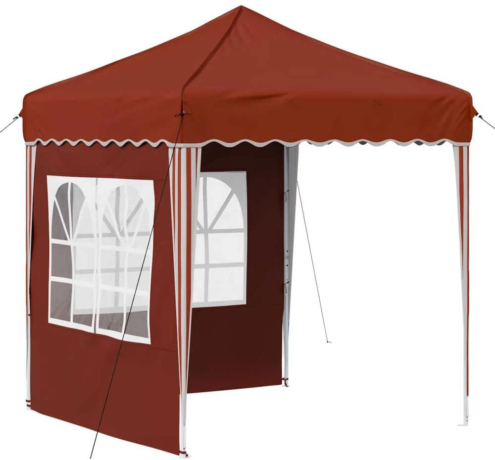 Pop-up šventinis palapinė 195 x 195 x 245 cm Terakotos