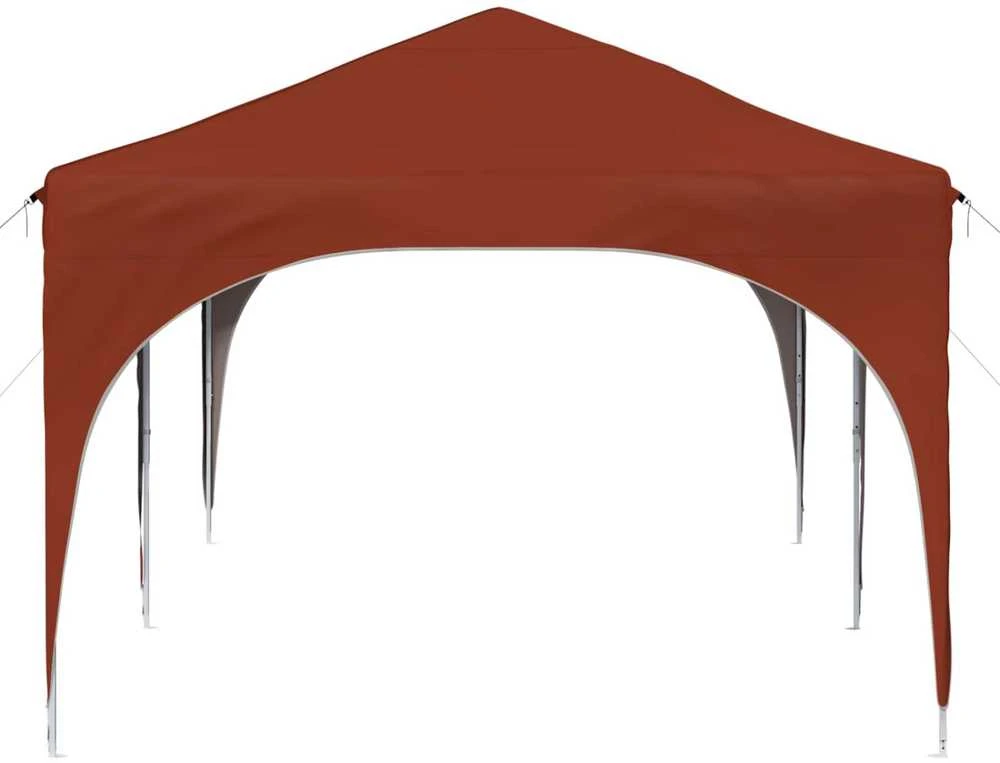 Pop-up šventinis palapinė 575 x 288 x 245 cm Terakotos