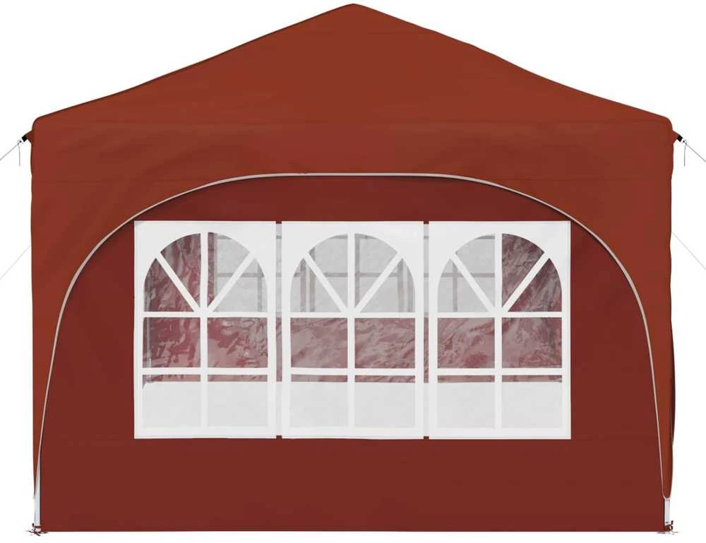 Pop-up šventinis palapinė 575 x 288 x 245 cm Terakotos