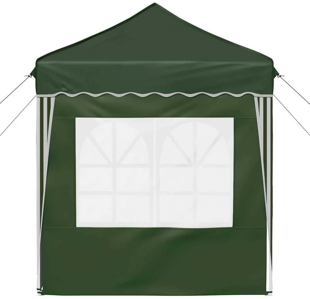 Pop-up šventinis palapinė 195 x 195 x 245 cm Žalia
