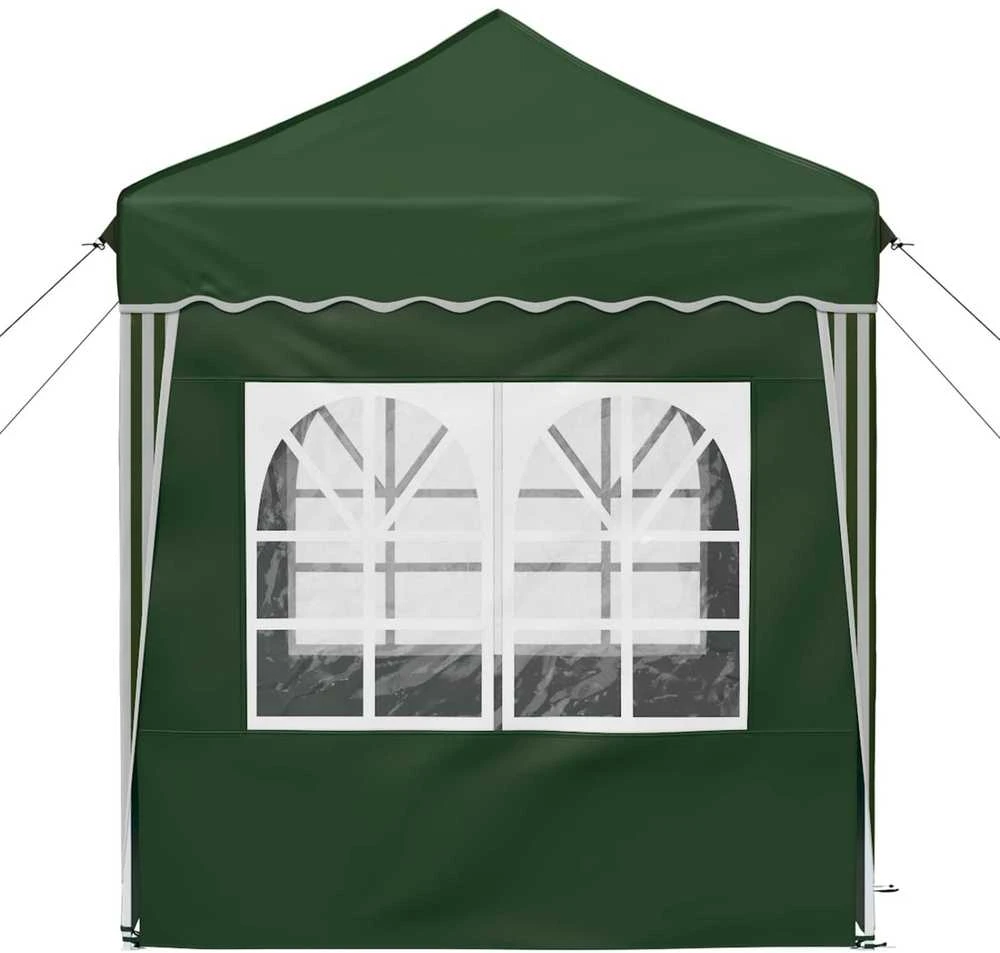Pop-up šventinis palapinė 195 x 195 x 245 cm Žalia