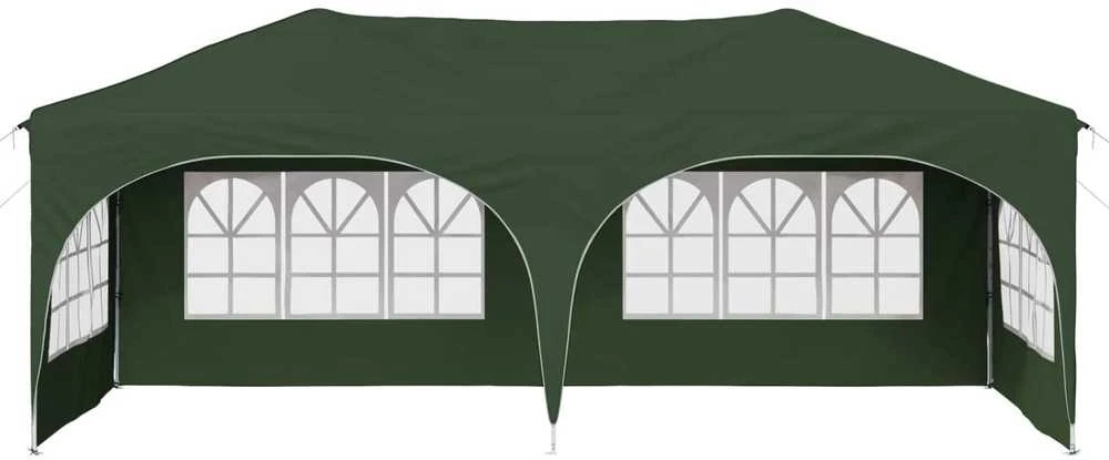 Pop-up šventinis palapinė 575 x 288 x 245 cm Žalia