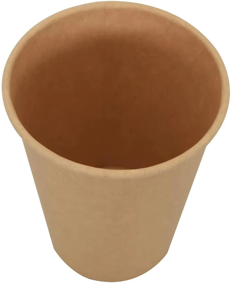 Popieriniai kavos puodeliai, 1000 vnt., 12 uncijų, 300 ml, rudi