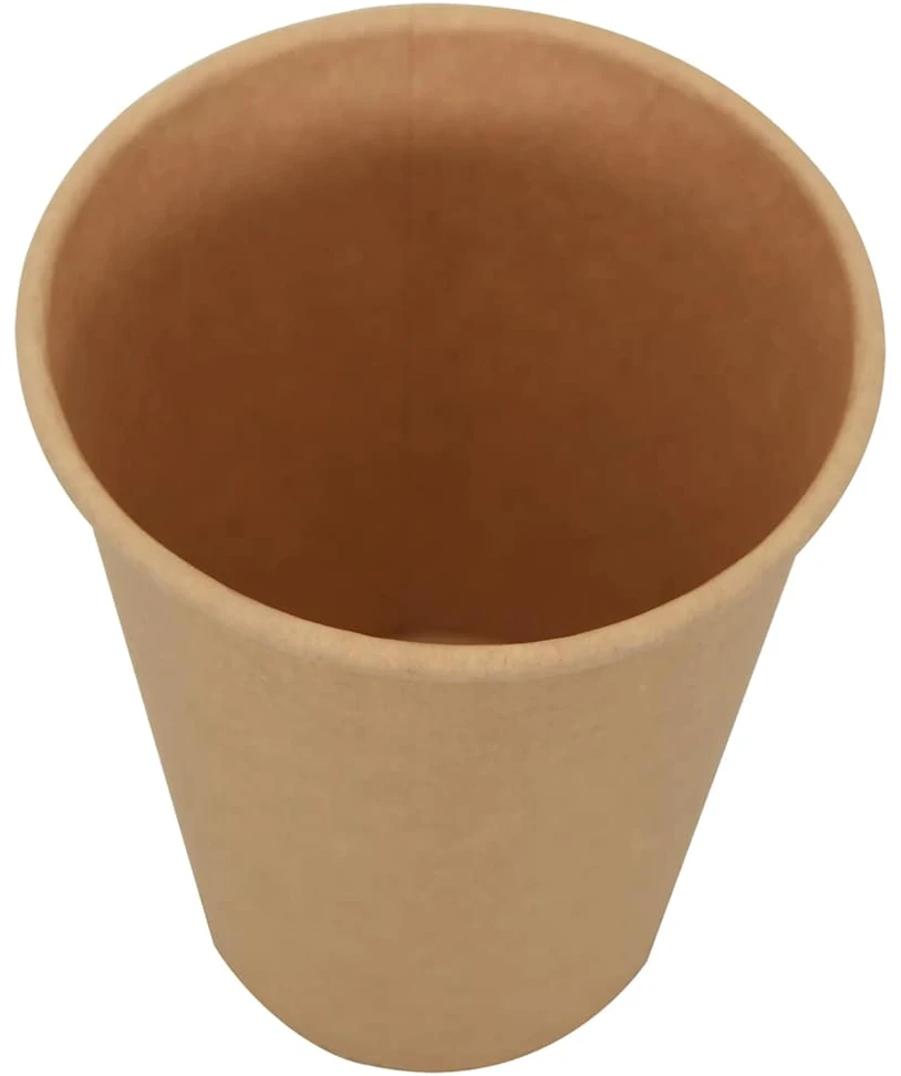 Popieriniai kavos puodeliai, 1000 vnt., 12 uncijų, 300 ml, rudi