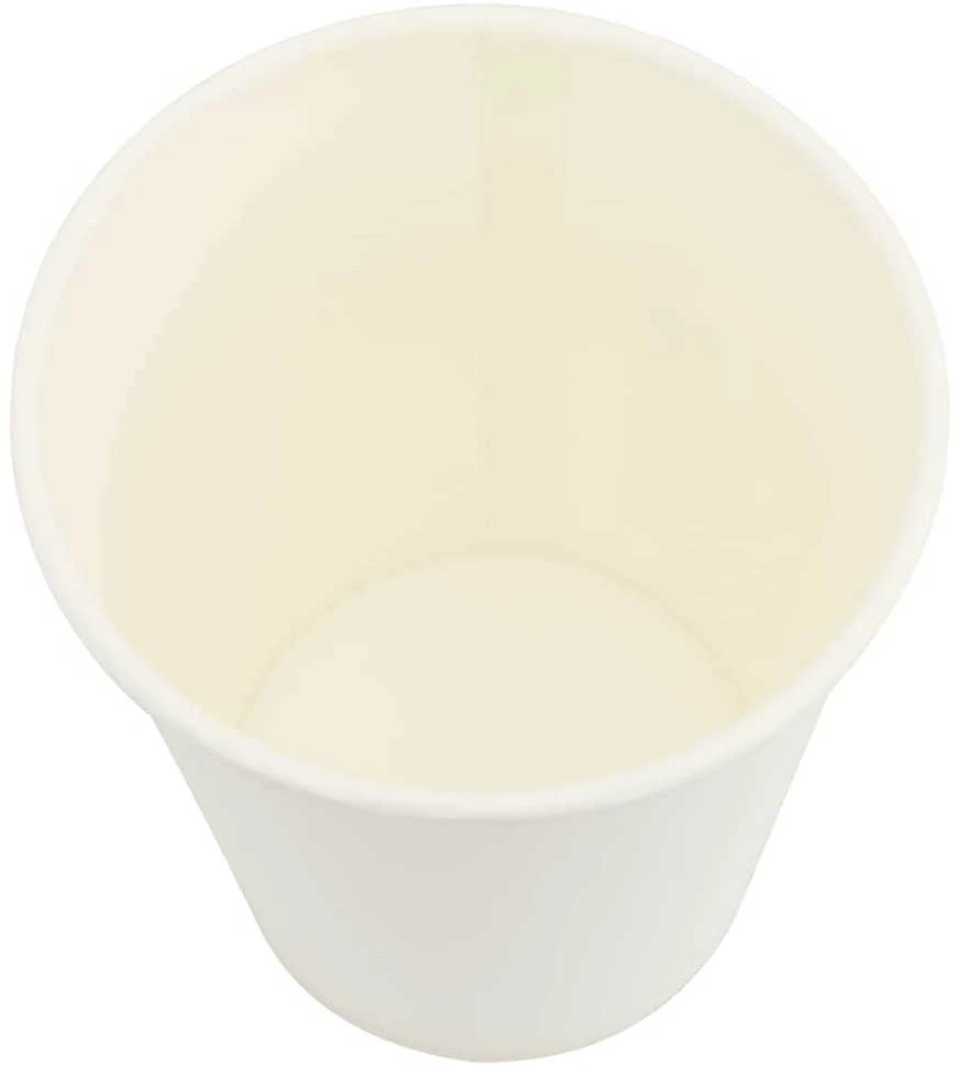 Popieriniai kavos puodeliai 1000 vnt 8oz 200ml Baltas
