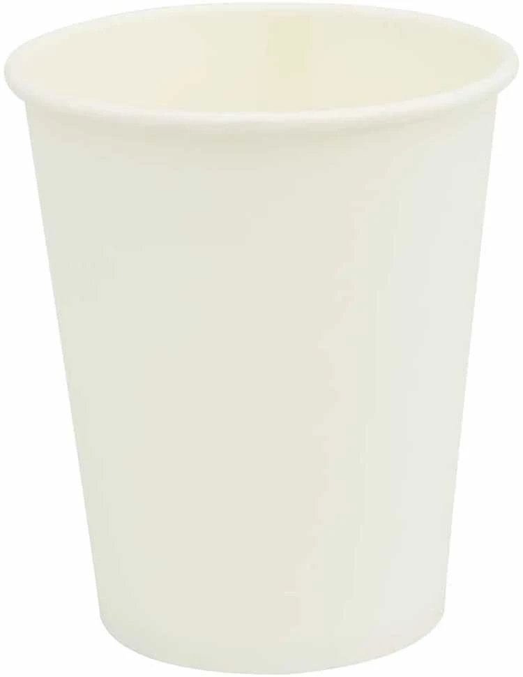 Popieriniai kavos puodeliai 1000 vnt 8oz 200ml Baltas