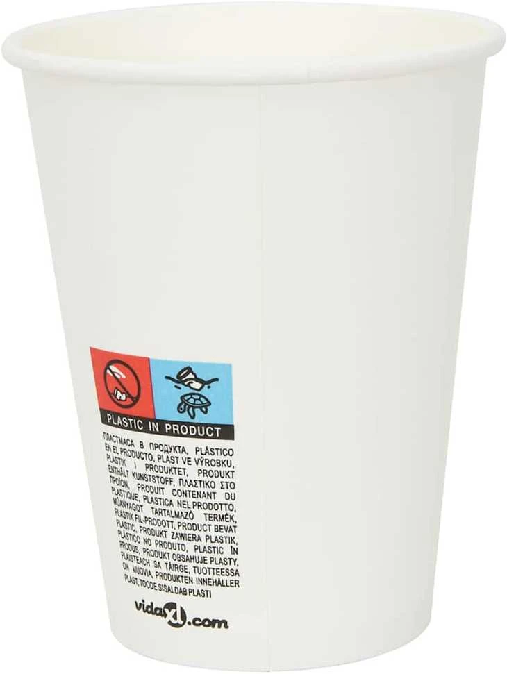 popieriniai kavos puodeliai su dangteliais 1000 vnt 12oz 300ml