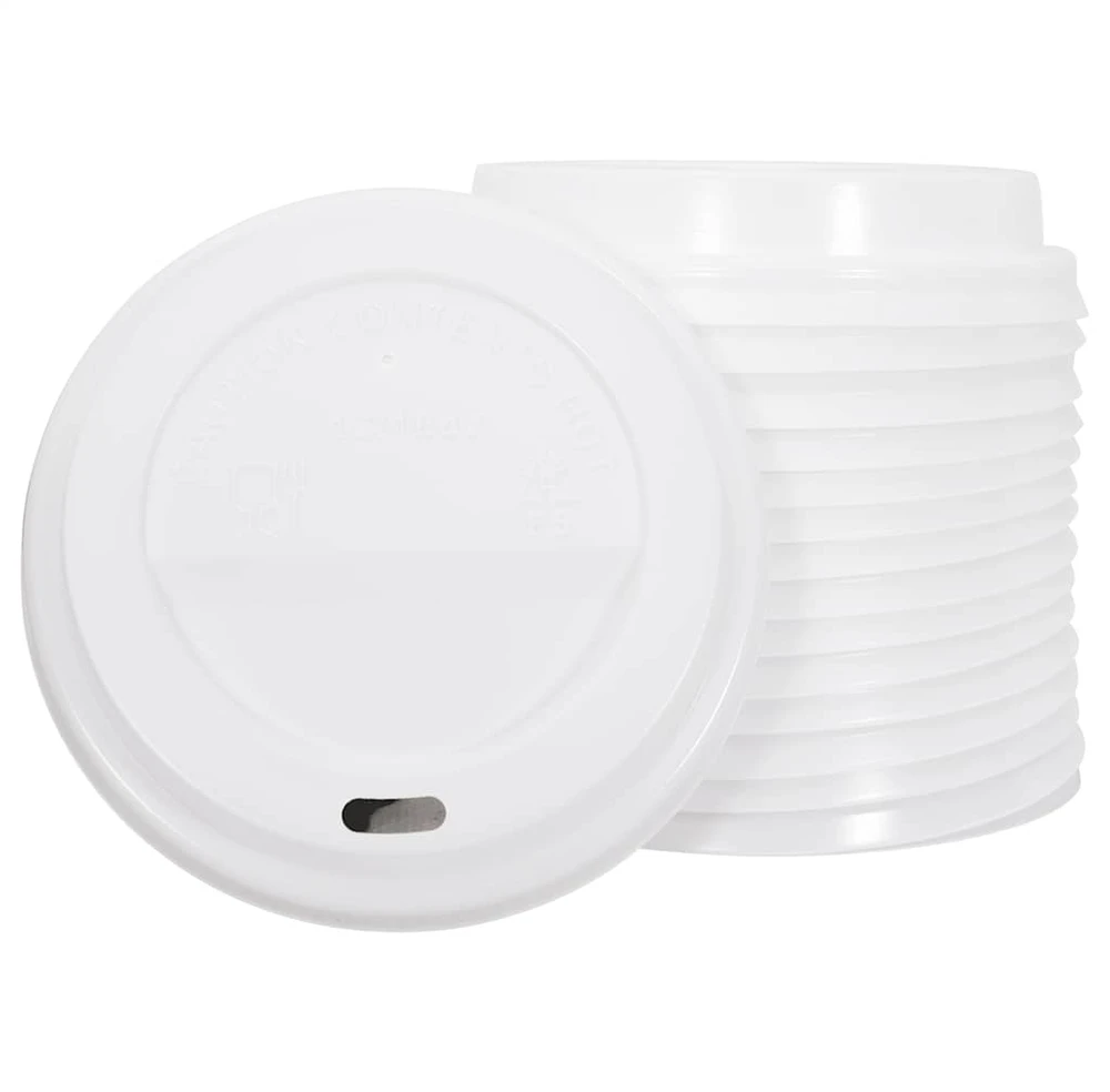 popieriniai kavos puodeliai su dangteliais 1000 vnt 16oz 400 ml