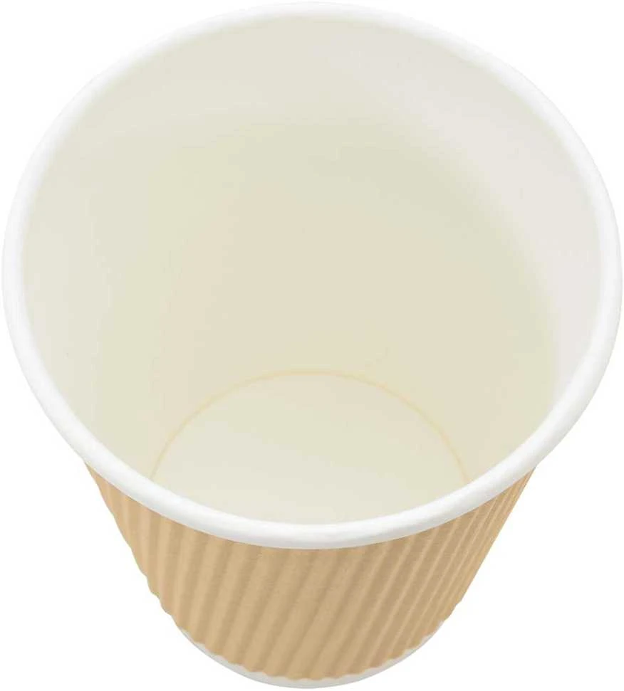 popieriniai kavos puodeliai su dangteliais 1000 vnt 12oz 300ml