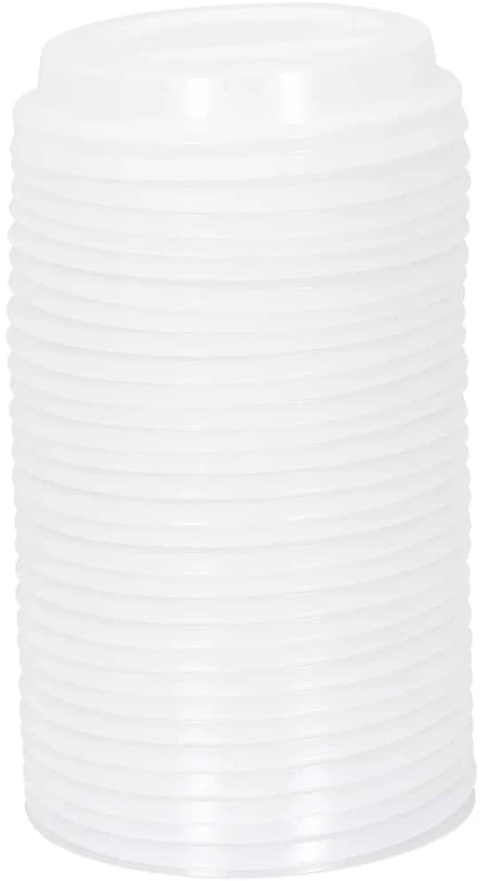 popieriniai kavos puodeliai su dangteliais 1000 vnt 16oz 400 ml