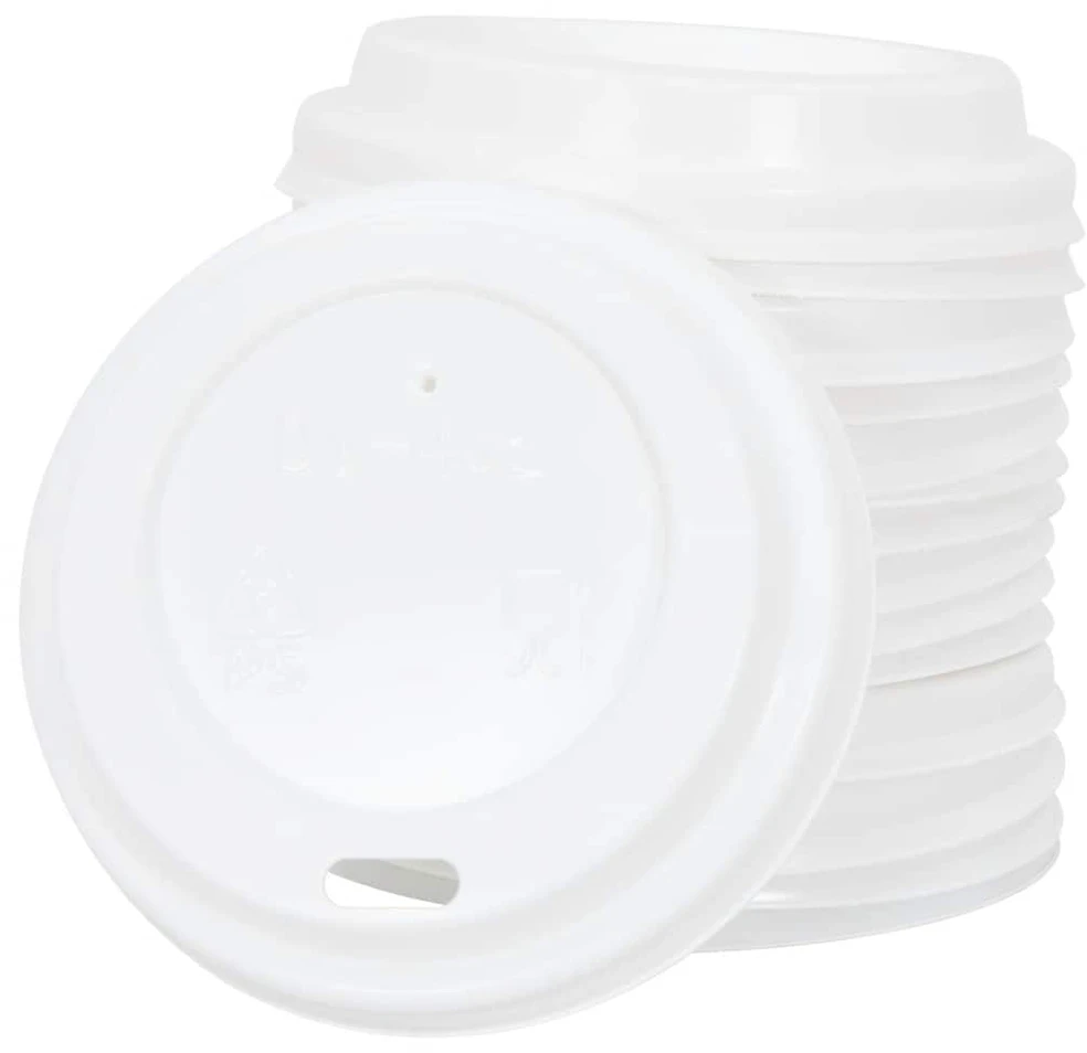popieriniai kavos puodeliai su dangteliais 1000 vnt 4oz 100ml