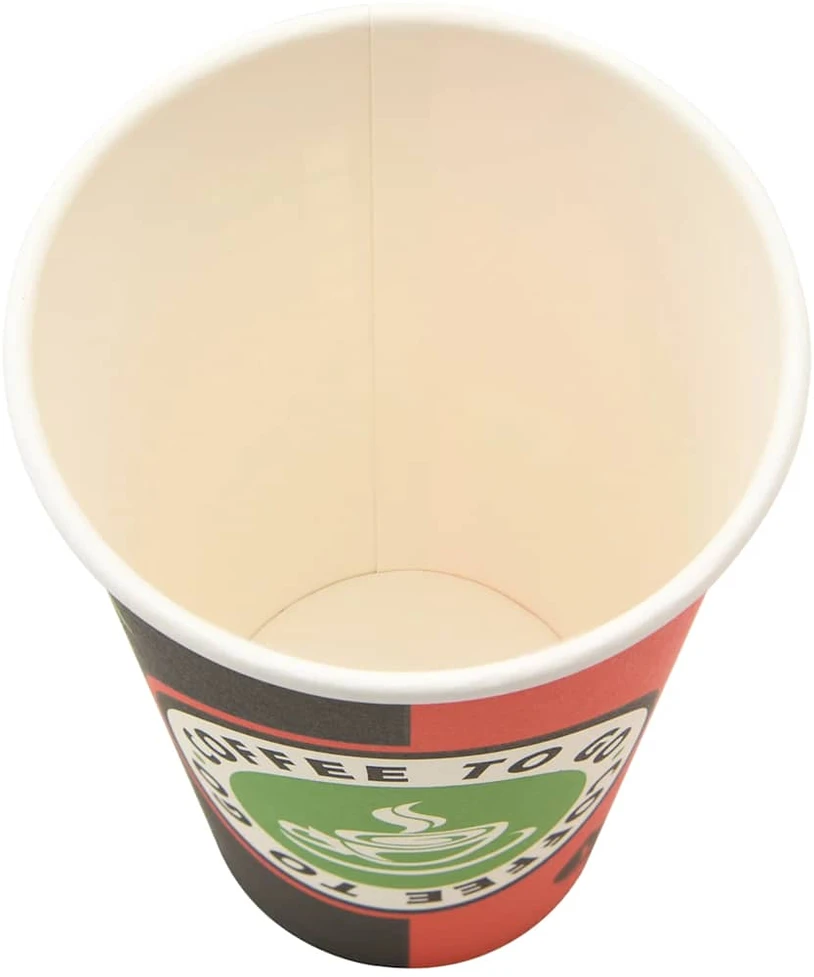 popieriniai kavos puodeliai su dangteliais 1000 vnt 16oz 400 ml