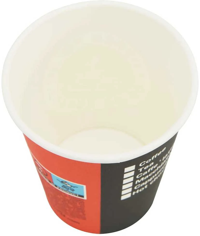 popieriniai kavos puodeliai su dangteliais 1000 vnt 8oz 240ml
