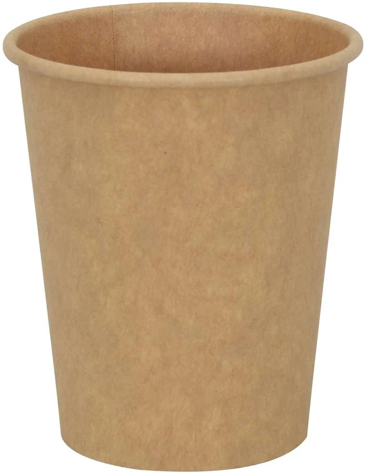 popieriniai kavos puodeliai su dangteliais 1000 vnt 8oz 200ml