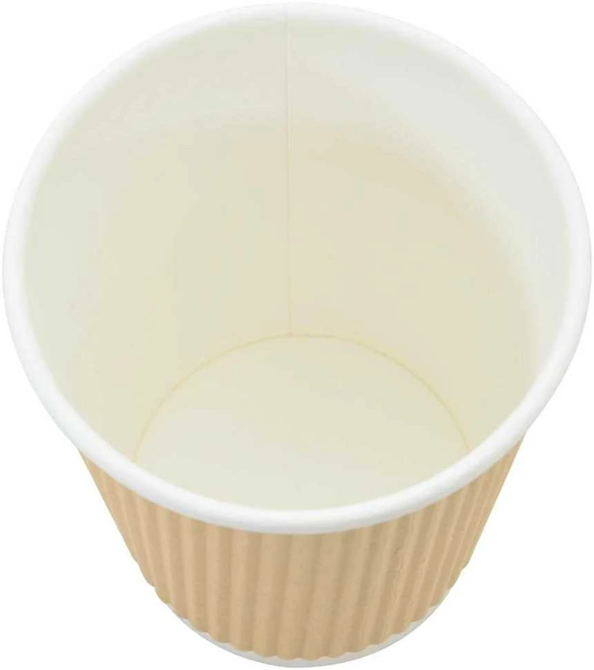 popieriniai kavos puodeliai su dangteliais 1000 vnt 8oz 200ml