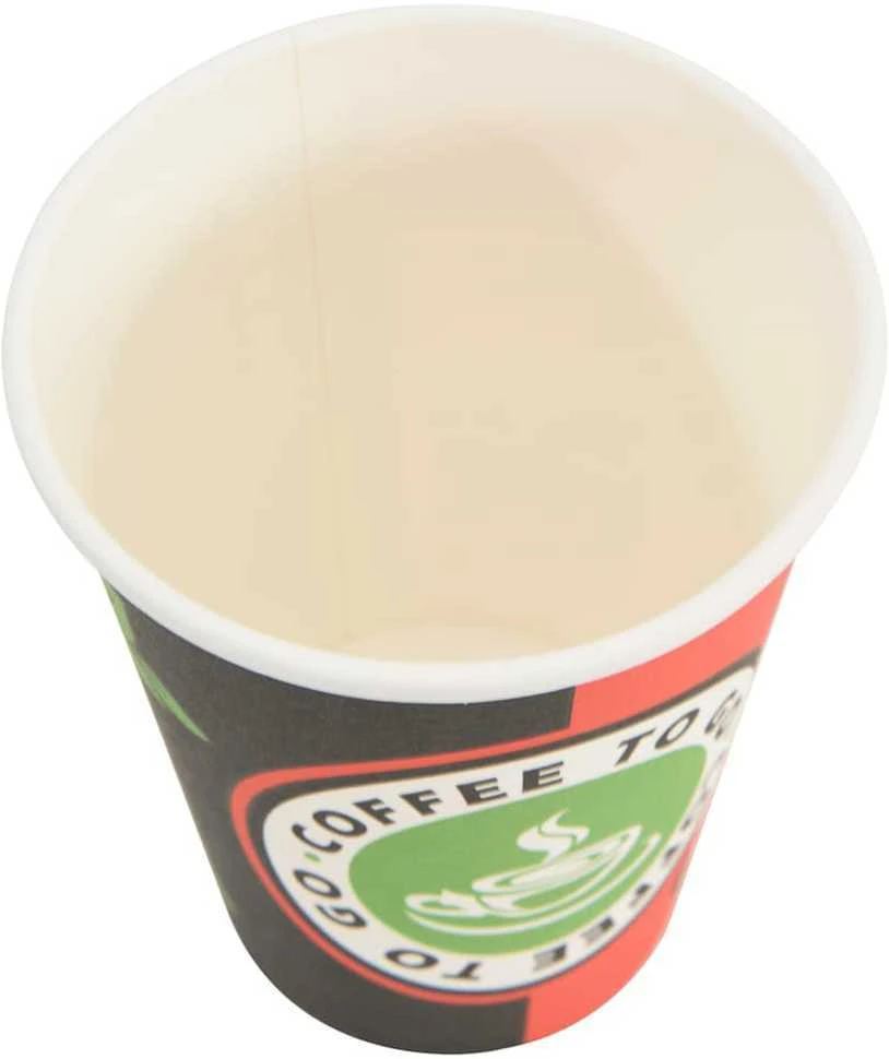 popieriniai kavos puodeliai su dangteliais 1000 vnt 4oz 100ml