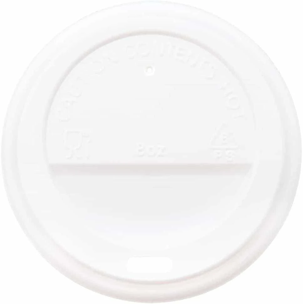 Popieriniai kavos puodelių dangteliai, Ø80mm, 8oz, 1000vnt.