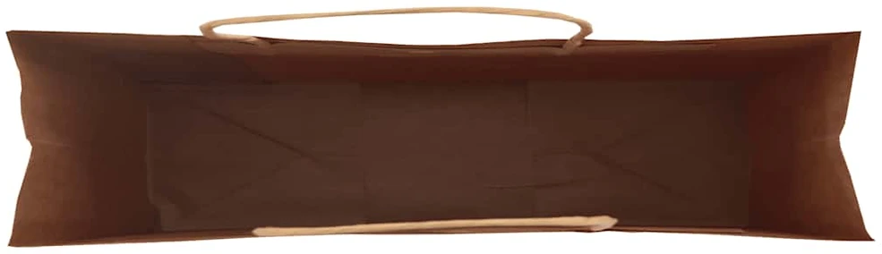 Popieriniai maišeliai 250vnt. su rankenomis, mėlynas 54x15x49cm