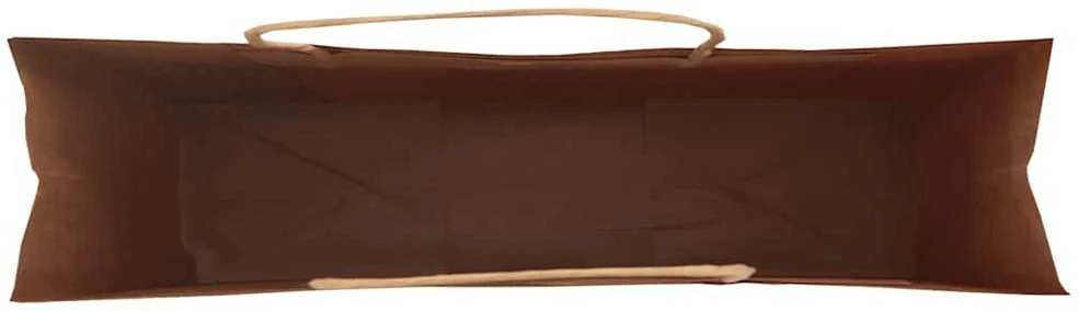 Popieriniai maišeliai 250vnt. su rankenomis, mėlynas 54x15x49cm