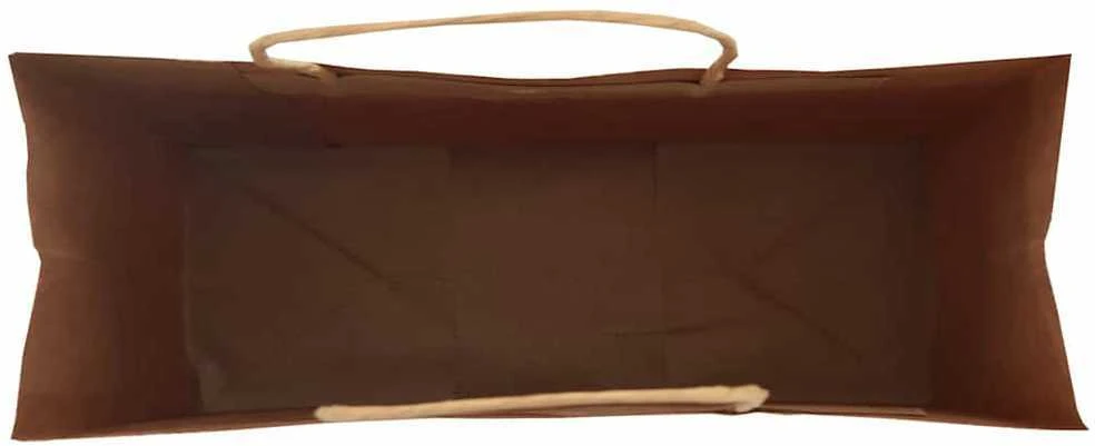 Popieriniai maišeliai 250vnt. su rankenomis, mėlynas 45x17x48cm