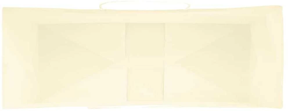 Popieriniai maišeliai 250vnt. su rankenomis geltonos 45x17x48cm