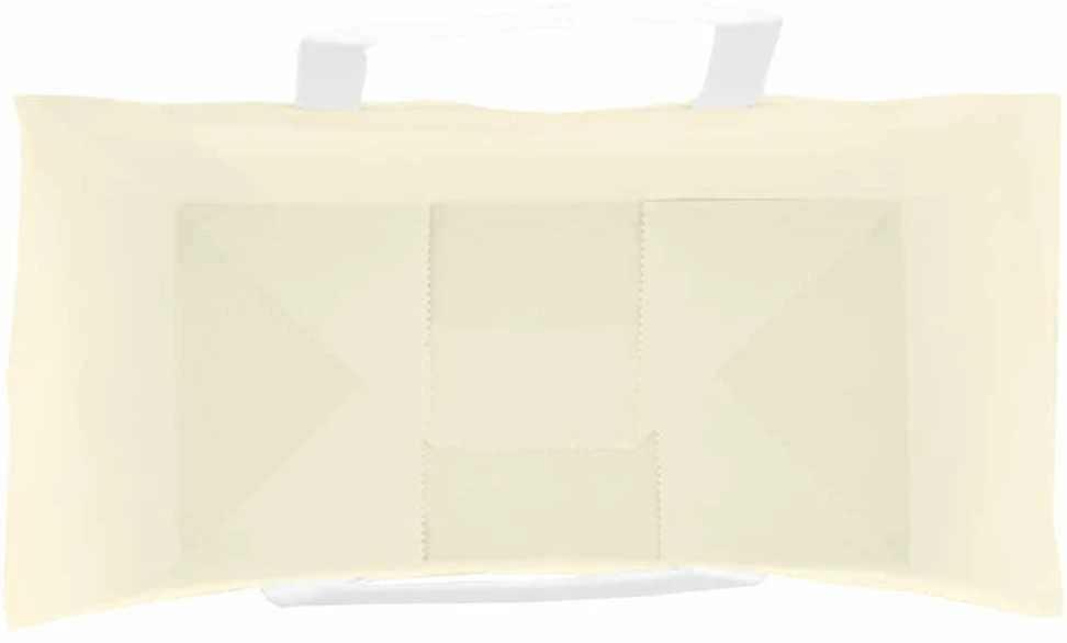 Popieriniai maišeliai 250vnt. su rankenomis geltonos 21x11x31cm