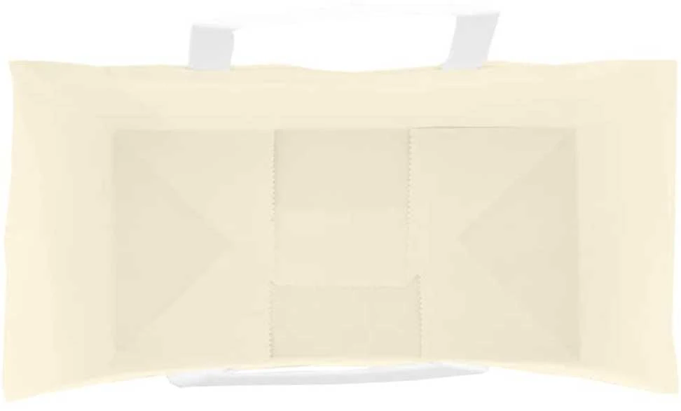 Popieriniai maišeliai 250vnt. su rankenomis geltonos 21x11x31cm
