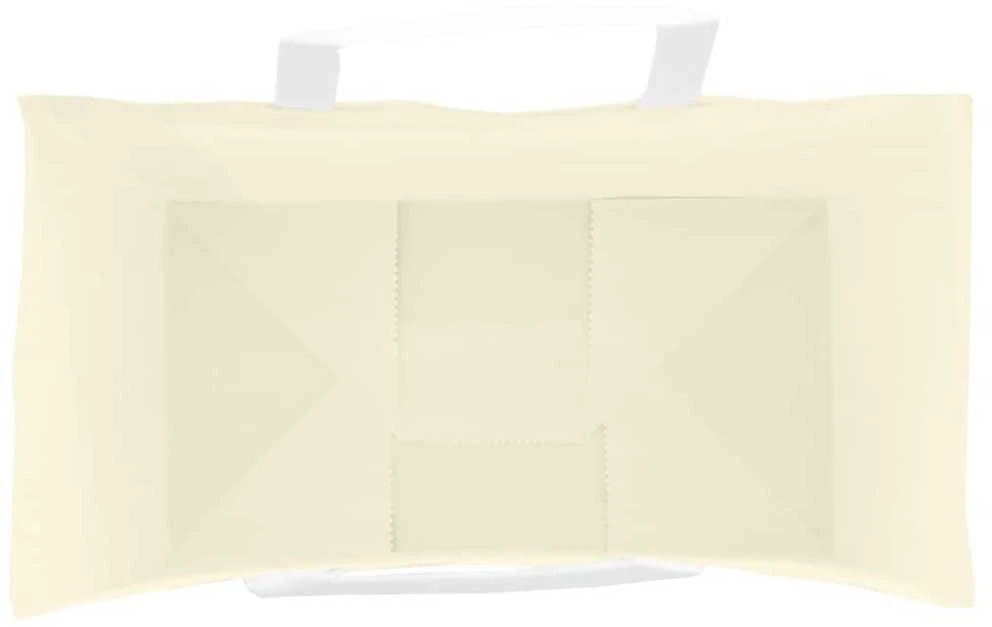 Popieriniai maišeliai 250vnt. su rankenomis geltonos 15x8x21 cm