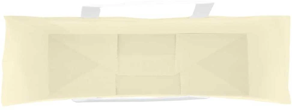 Popieriniai maišeliai 250vnt. su rankenomis geltonos 54x15x49cm