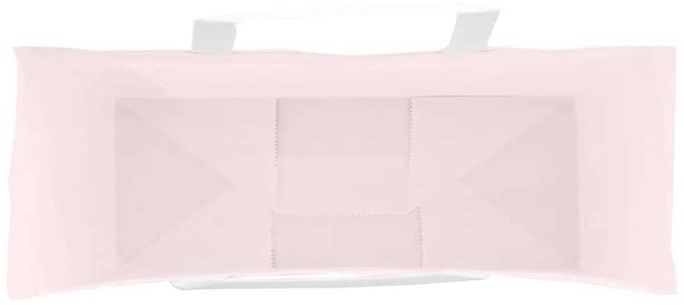 Popieriniai maišeliai 250vnt. su rankenomis, rožinis 45x17x48cm