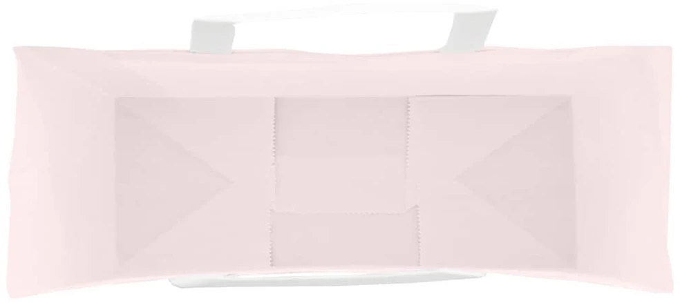 Popieriniai maišeliai 250vnt. su rankenomis, rožinis 45x17x48cm