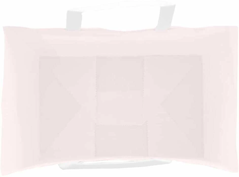 Popieriniai maišeliai 250vnt. su rankenomis, rožinis 26x17x25cm