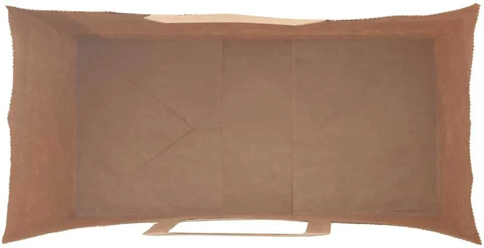 Popieriniai maišeliai 250vnt., su rankenomis, rudos, 18x8x22 cm