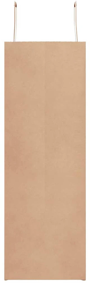 Popieriniai maišeliai 250vnt., su rankenomis, rudos, 45x17x48cm