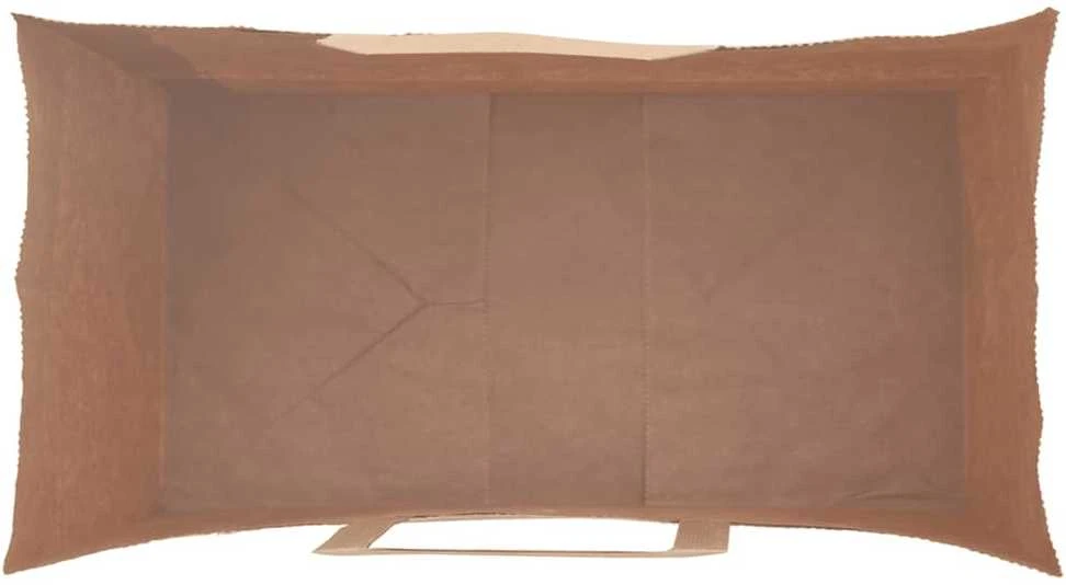 Popieriniai maišeliai, 50vnt., su rankenomis, rudos, 21x11x28cm