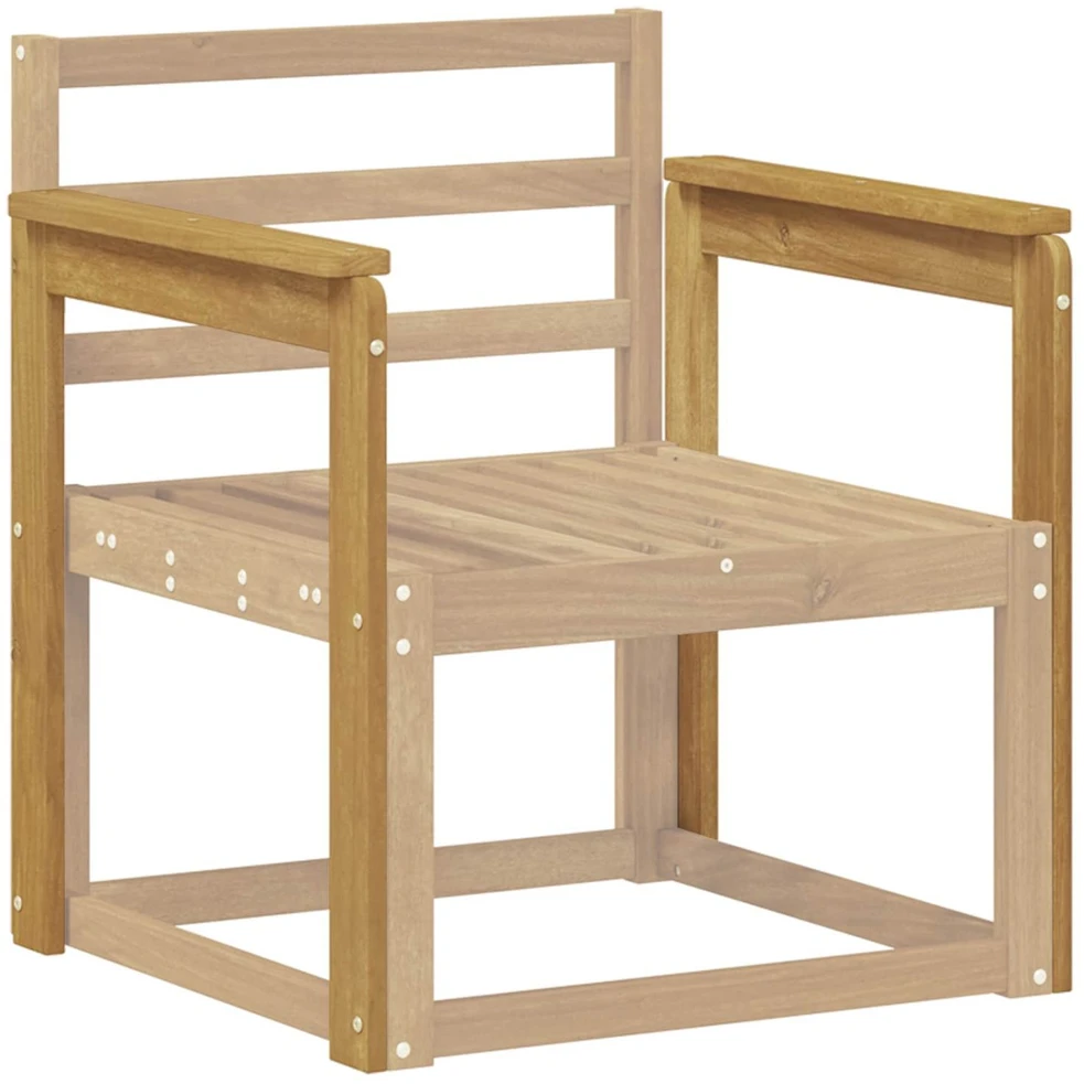Porankiai 2 vnt. Balta 59 x 6 x 61 cm Kietos akacijos mediena