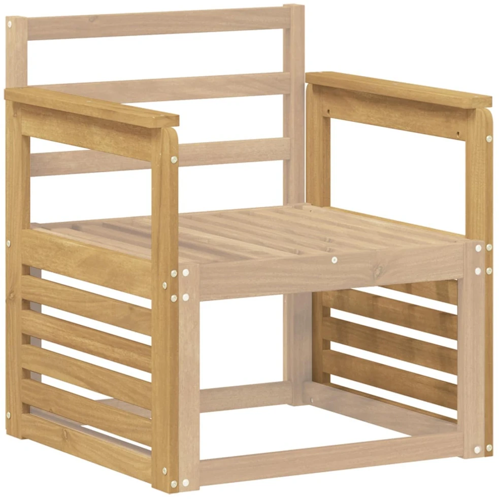 Porankiai 2 vnt. Balta 59 x 6 x 61 cm Kietos akacijos mediena