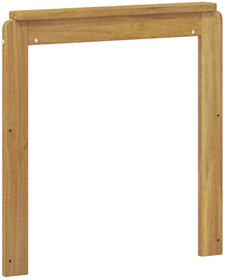Porankiai 2 vnt. Balta 59 x 6 x 61 cm Kietos akacijos mediena