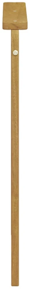 Porankiai 2 vnt. Balta 59 x 6 x 61 cm Kietos akacijos mediena