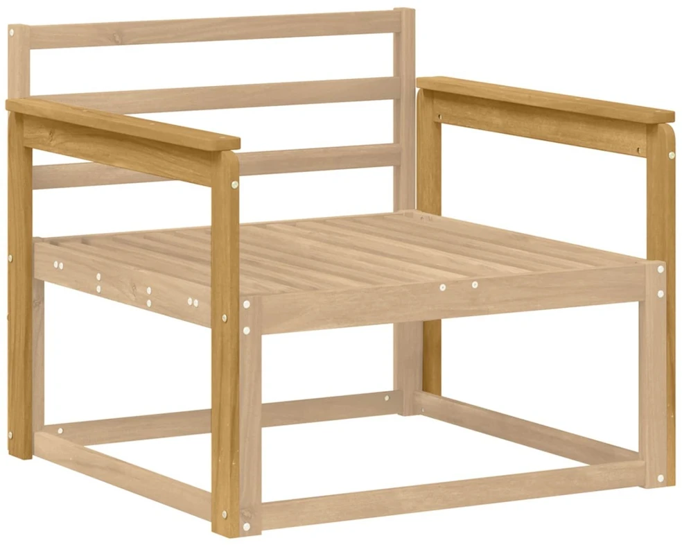 Porankiai 2 vnt. Balta 79 x 6 x 61 cm Kietos akacijos mediena