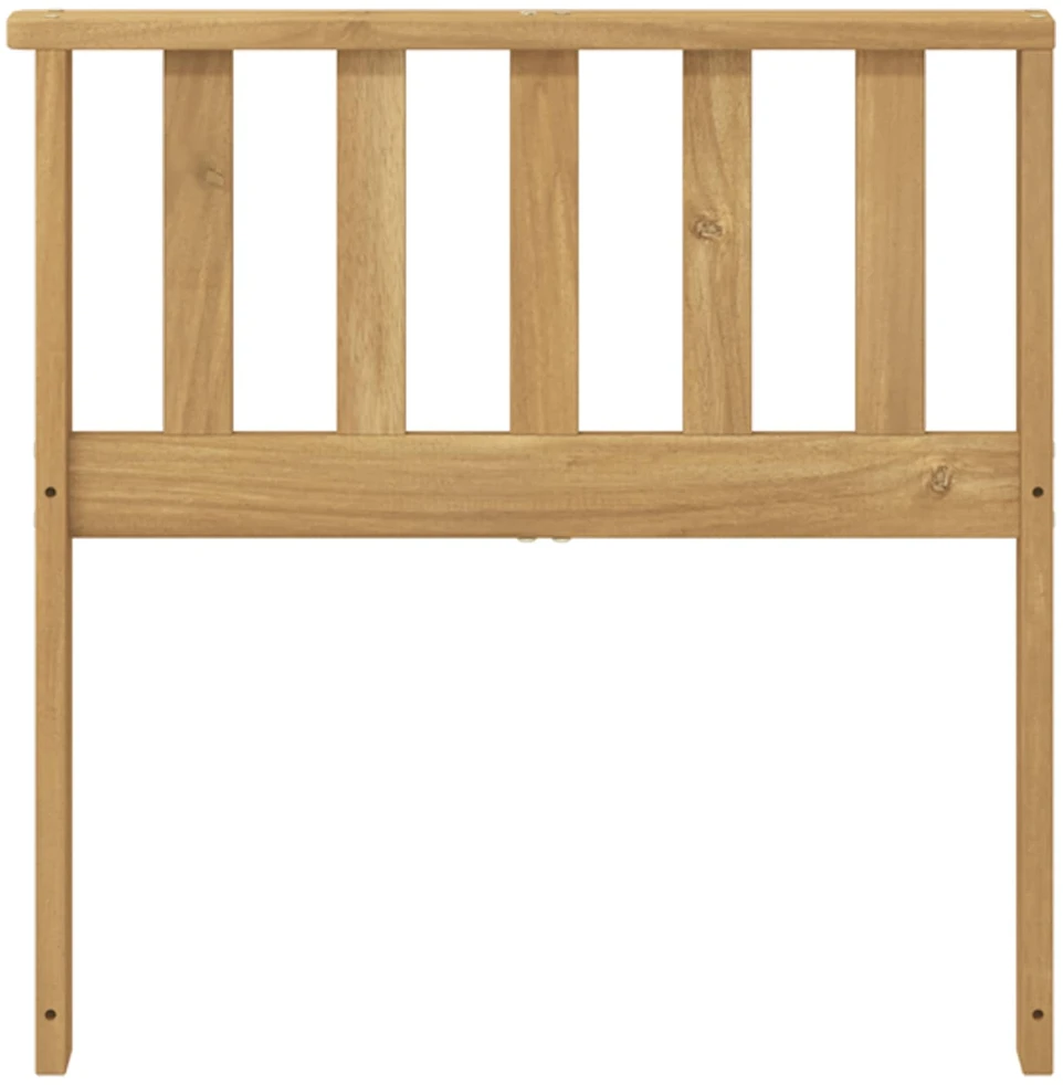 Porankiai 2 vnt. Balta 60 x 6 x 61 cm Kietos akacijos mediena