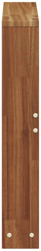 Porankiai 2 vnt. Ruda 58.5 x 10 x 61 cm Kietos akacijos mediena