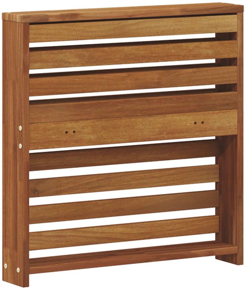 Porankiai 2 vnt. Ruda 58.5 x 10 x 61 cm Kietos akacijos mediena