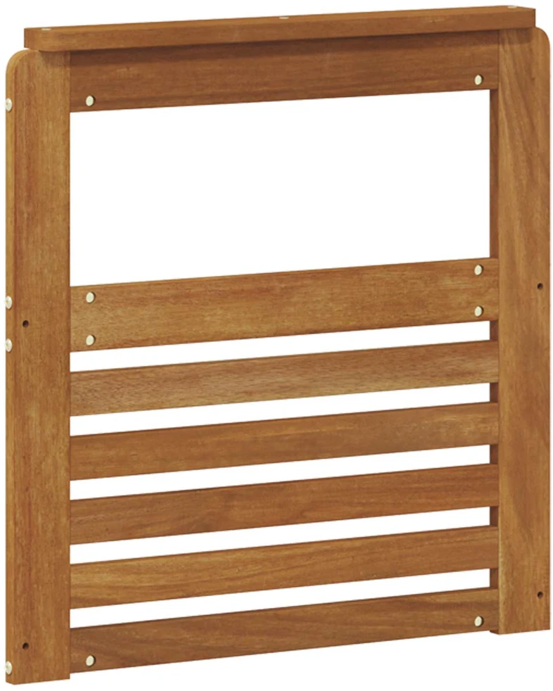 Porankiai 2 vnt. Ruda 59 x 6 x 61 cm Kietos akacijos mediena