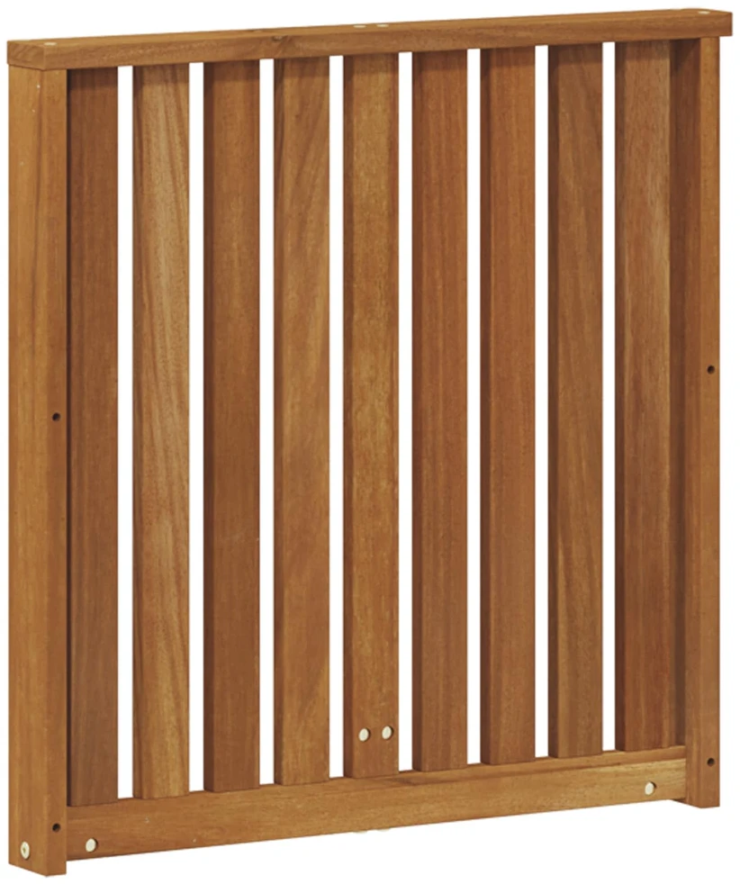 Porankiai 2 vnt. Ruda 60 x 6 x 61 cm Kietos akacijos mediena
